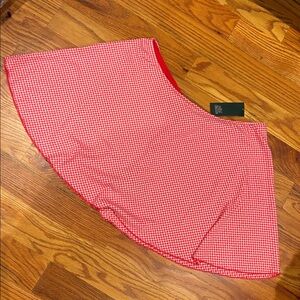 Wild Fable Red Checkered Skirt